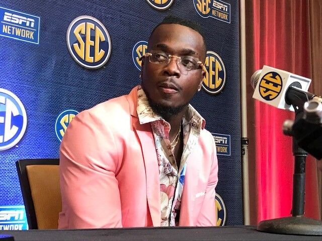 Dakereon Joyner SEC Media Days (copy)